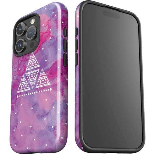 Pink Tribal Euphoria iPhone 16 Pro Max Impact Case