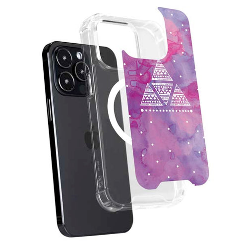 Pink Tribal Euphoria iPhone 16 Pro Max MagSafe Case