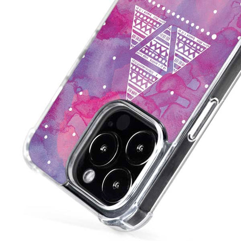 Pink Tribal Euphoria iPhone 16 Pro Max MagSafe Case