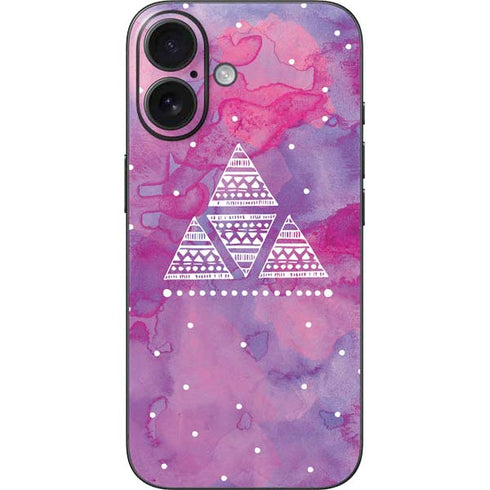 Pink Tribal Euphoria iPhone 16 Skin
