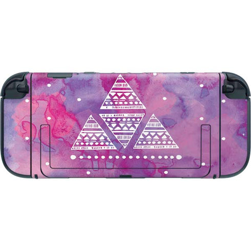 Pink Tribal Euphoria Nintendo Switch 2 (2025) with Joy-Con Skin