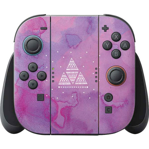 Pink Tribal Euphoria Nintendo Switch 2 (2025) Joy-Con Controller Skin