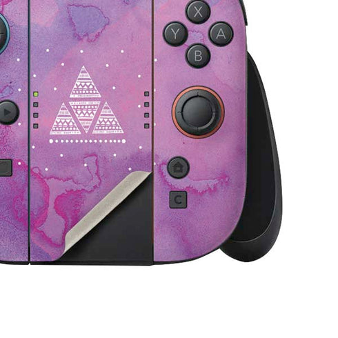 Pink Tribal Euphoria Nintendo Switch 2 (2025) Joy-Con Controller Skin