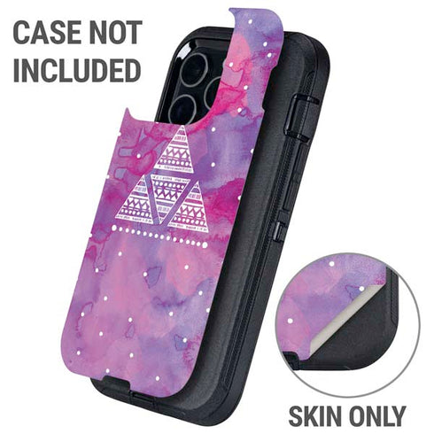 Pink Tribal Euphoria Otterbox Defender iPhone Skin