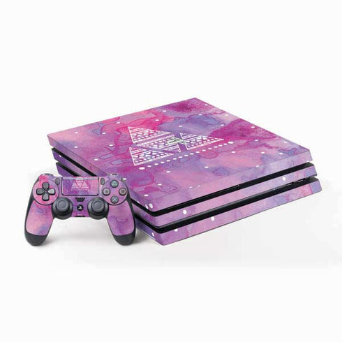 Pink Tribal Euphoria PS4 Pro Bundle Skin