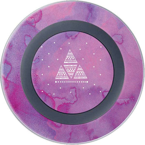 Pink Tribal Euphoria Wireless Charger Skin