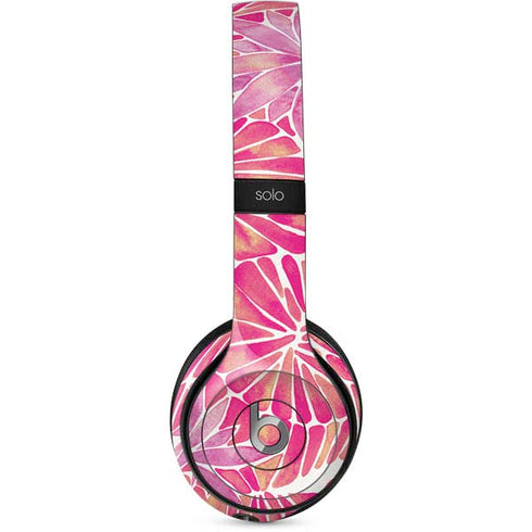 Pink Water Lilies by Cat Coq Beats Solo 2 Wired Skin