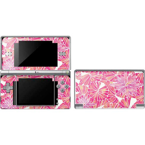 Pink Water Lilies by Cat Coq Nintendo Skins