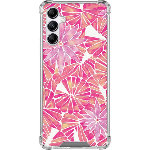 Pink Water Lilies by Cat Coq Gabb Phone 4 Clear Case