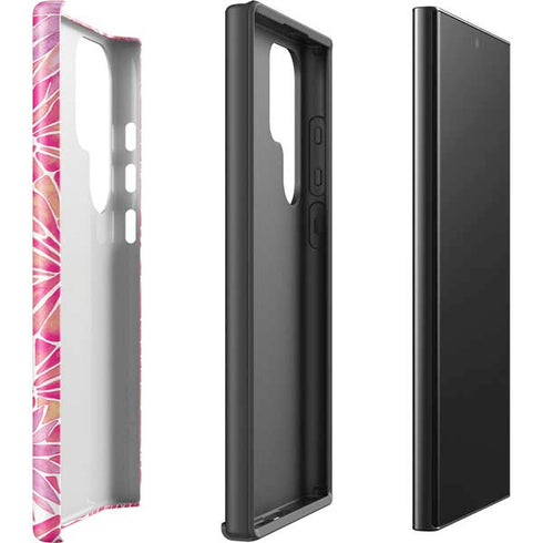 Pink Water Lilies by Cat Coq Galaxy S25 Ultra Impact Case