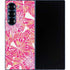 Pink Water Lilies by Cat Coq Galaxy Z Fold6 Skin