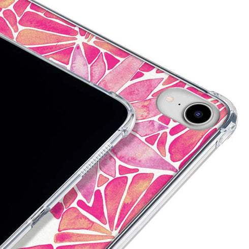 Pink Water Lilies by Cat Coq iPad 11th Gen (2025) Clear Case