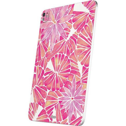 Pink Water Lilies by Cat Coq iPad Pro 13in M4 (2024) Skin
