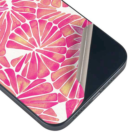Pink Water Lilies by Cat Coq iPhone Skins