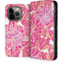 Pink Water Lilies by Cat Coq iPhone 15 Pro Folio Case