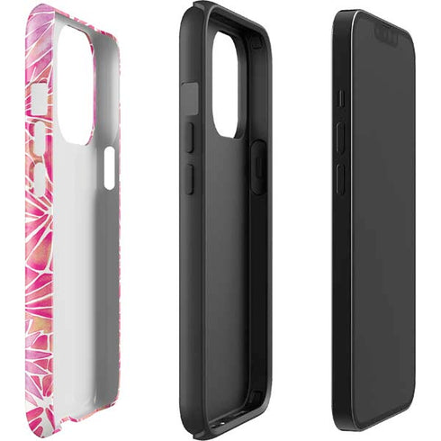 Pink Water Lilies by Cat Coq iPhone 15 Pro Impact Case