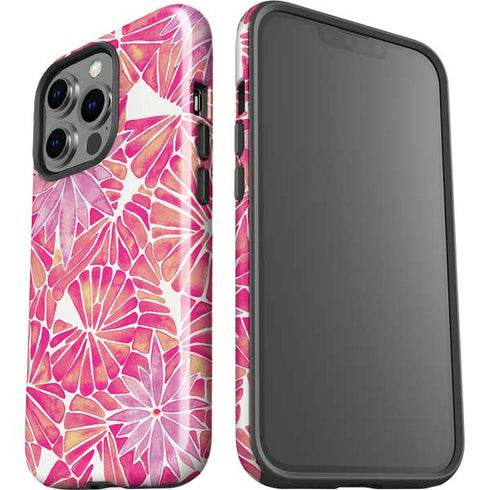 Pink Water Lilies by Cat Coq iPhone 15 Pro Impact Case