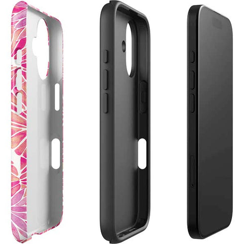 Pink Water Lilies by Cat Coq iPhone 16 Impact Case