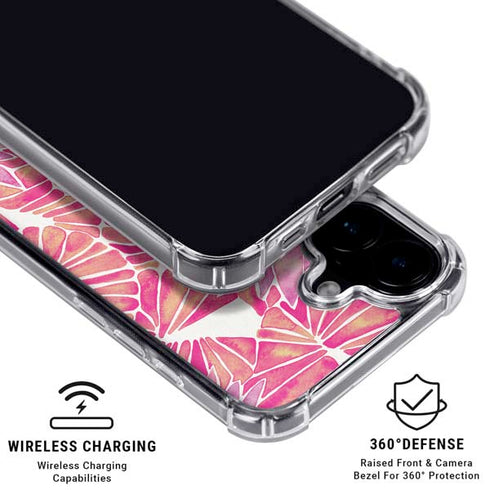 Pink Water Lilies by Cat Coq iPhone 16 MagSafe Case