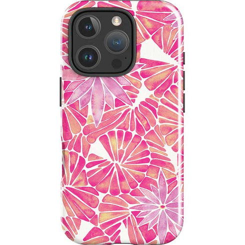 Pink Water Lilies by Cat Coq iPhone 16 Pro Max Impact Case