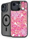 Pink Water Lilies by Cat Coq iPhone 16e Kickstand Case