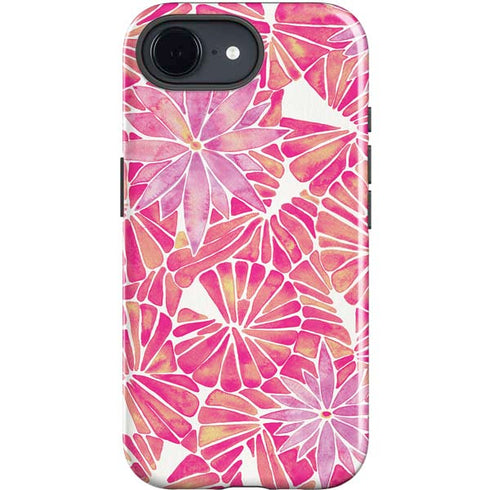 Pink Water Lilies by Cat Coq iPhone 16e Impact Case