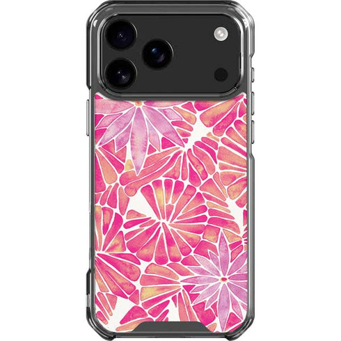 Pink Water Lilies by Cat Coq iPhone 18 Pro Max Clear Case