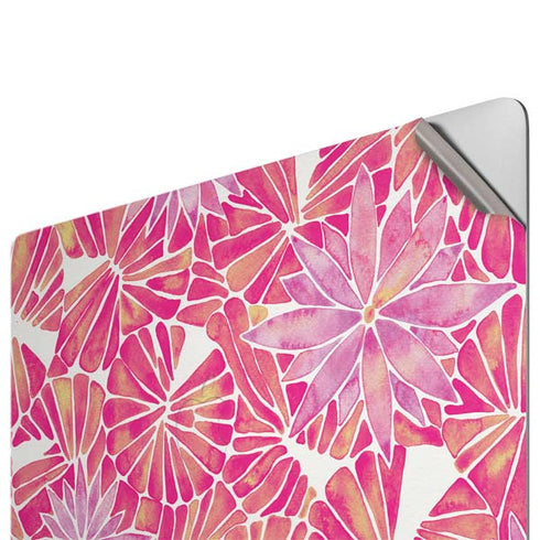 Pink Water Lilies by Cat Coq Apple MacBook Pro 16-inch Skin