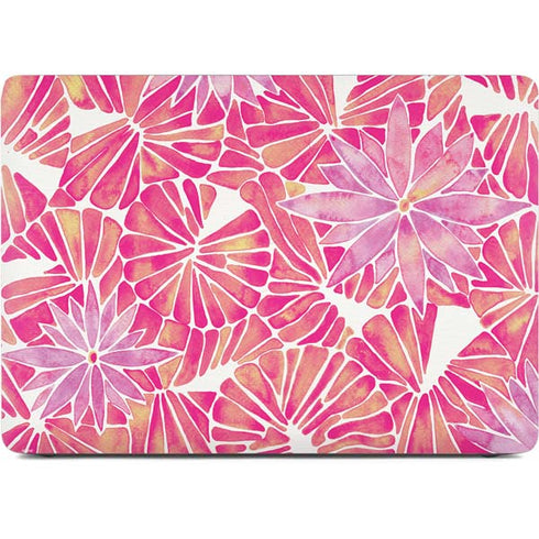 Pink Water Lilies by Cat Coq Apple MacBook Pro 16-inch Skin