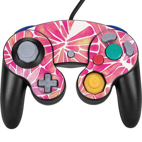 Pink Water Lilies by Cat Coq Nintendo Skins