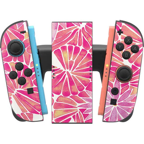 Pink Water Lilies by Cat Coq Nintendo Switch 2 (2025) Joy-Con Controller Skin