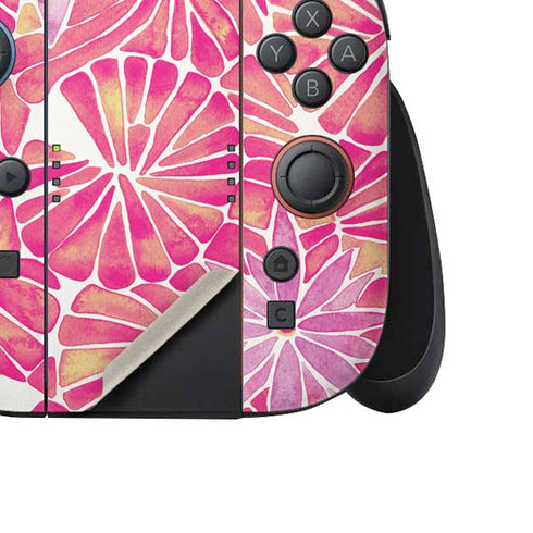 Pink Water Lilies by Cat Coq Nintendo Switch 2 (2025) Joy-Con Controller Skin