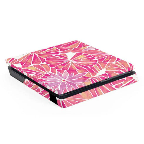 Pink Water Lilies by Cat Coq PlayStation PS4 Skins