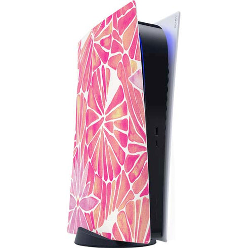 Pink Water Lilies by Cat Coq PlayStation PS5 Skins