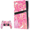 Pink Water Lilies by Cat Coq PS5 Pro Disk Bundle Skin