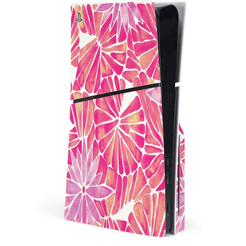 Pink Water Lilies by Cat Coq PlayStation PS5 Skins