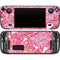 Pink Water Lilies by Cat Coq Steam Deck Handheld Gaming Computer OLED Skin