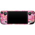 Cat Coq Pink Water Lilies Steam Deck Handheld Gaming Computer Skin