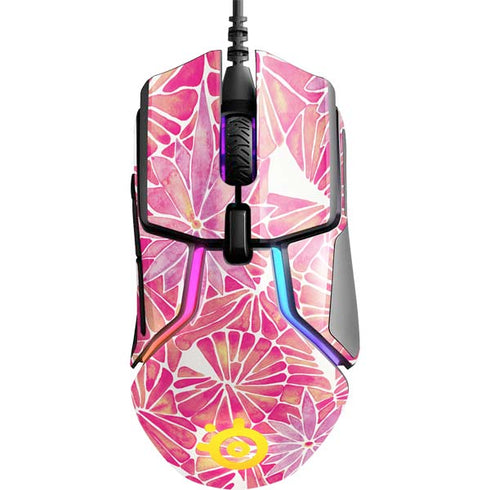Pink Water Lilies by Cat Coq SteelSeries Rival 600 Gaming Mouse Skin