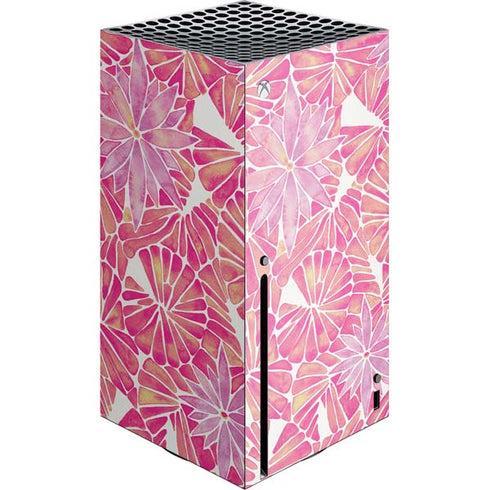 Pink Water Lilies by Cat Coq Xbox Series X Skins