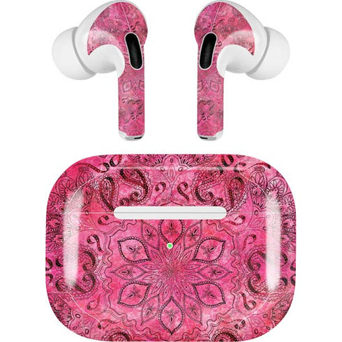 Pink Zen Ginseng AirPods Skins
