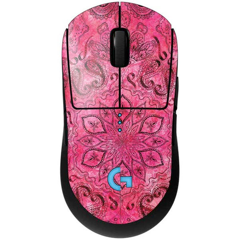 Pink Zen Ginseng G Pro Wireless Gaming Mouse Skin