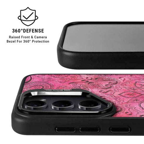 Pink Zen Ginseng Galaxy S25 Kickstand Case