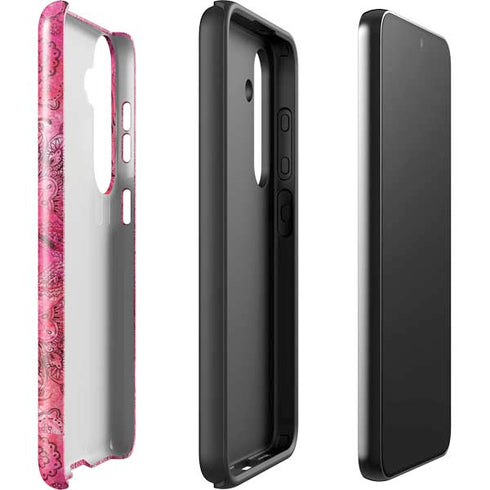 Pink Zen Ginseng Galaxy S25 Plus Impact Case
