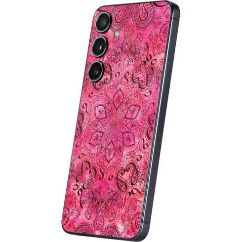Pink Zen Ginseng Galaxy S24 Skin