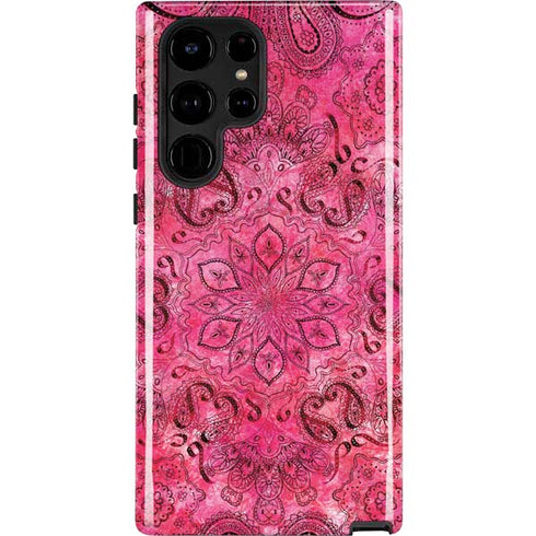 Pink Zen Ginseng Galaxy Cases