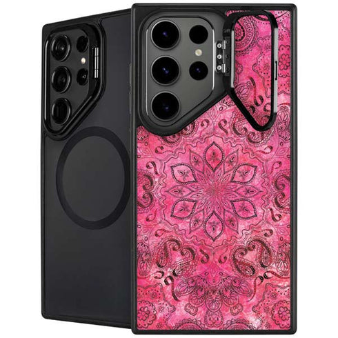 Pink Zen Ginseng Galaxy S25 Ultra Kickstand Case