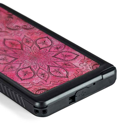 Pink Zen Ginseng Galaxy S24 Ultra Waterproof Case