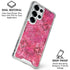 Pink Zen Ginseng Galaxy S25 Ultra Clear Case