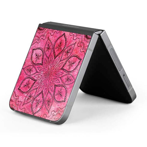Pink Zen Ginseng Galaxy Z Flip6 Skin